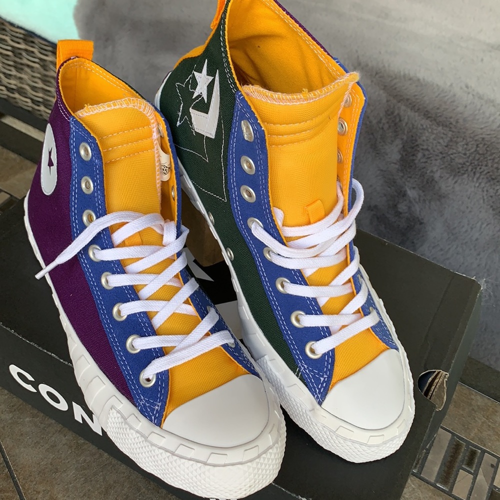 CONVERSE UNTITL3D HI Night Purple/Deep Emerald WMN - Picture 12 of 16